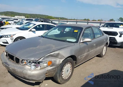 2000 Buick Century Custom z USA, uszkodzony, nr VIN 2G4WS52J5Y1344460